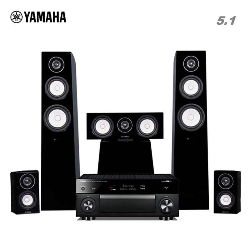 【原装进口】Yamaha/雅马哈 NS-IW760吸顶吊顶喇叭5.1家庭影院家用音响 客厅吊顶 吸顶音响功放套装