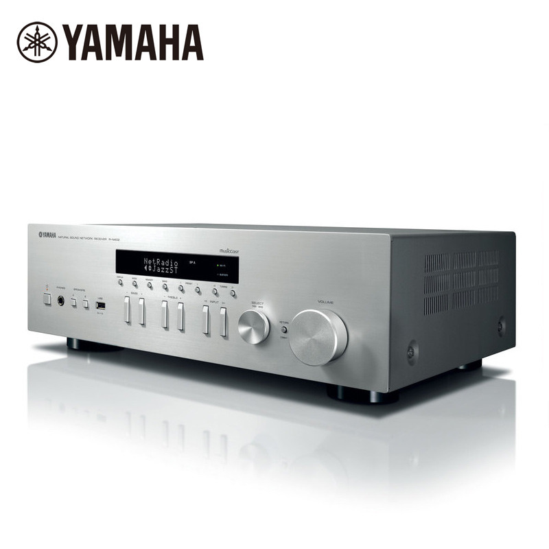 雅马哈(Yamaha)音响 音箱 hifi高保真功放 立体声合并式功率放大器 R-N402 音乐功放机