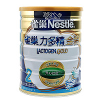 雀巢(Nestle)力多精金装2段900克较大婴儿配方奶粉