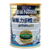 雀巢(Nestle)力多精金装2段900克较大婴儿配方奶粉*2罐