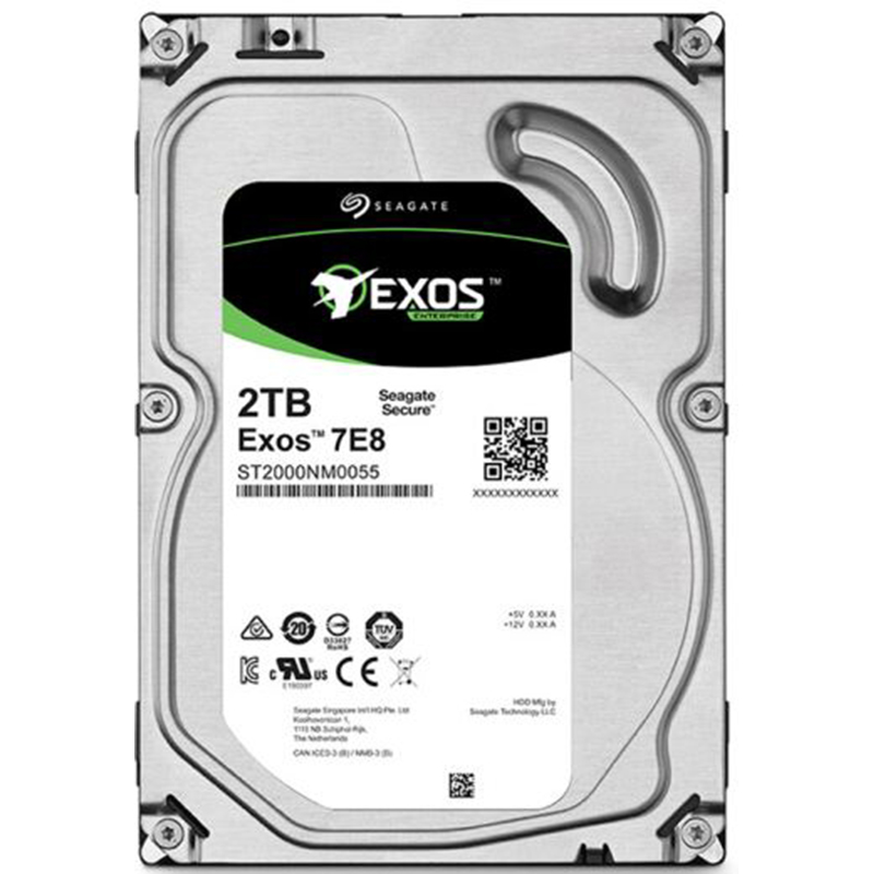 希捷(SEAGATE)银河系列企业级硬盘 V5系列 2TB 7200转128M SATA3(ST2000NM0055)