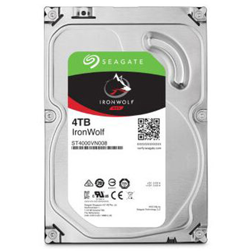 希捷(SEAGATE)酷狼系列 4TB 5900转64M SATA3 网络存储(NAS)硬盘(ST4000VN008)