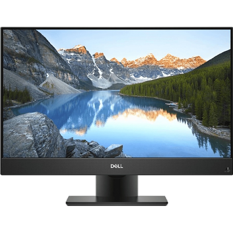 Dell/戴尔 灵越5490 23.8英寸大屏一体机微边框 全新10代酷睿 i5-10210U/8GB /512G 固态 IPS 台机超薄台式机家用办公 十代 电脑