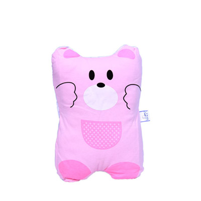 婴儿枕 美好宝贝纯棉婴儿枕头防偏头定型枕 可爱卡通宝宝枕头0-1岁新生儿四季通用包邮 A29