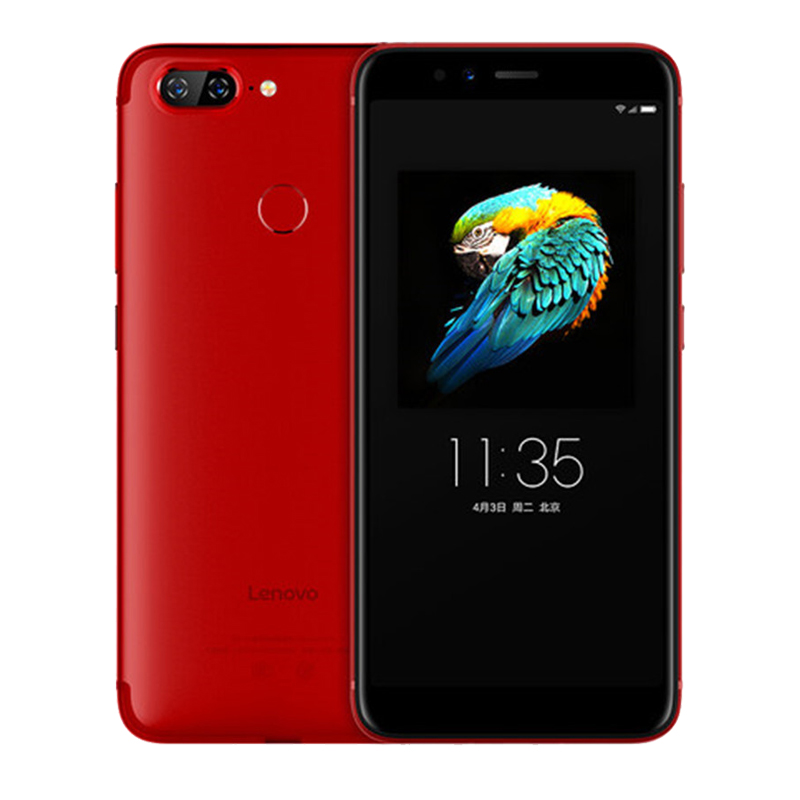 【壳膜套装】联想（Lenovo） S5（K520）全面屏 标配版 4GB+64GB 烈焰红 移动联通电信 4G手机