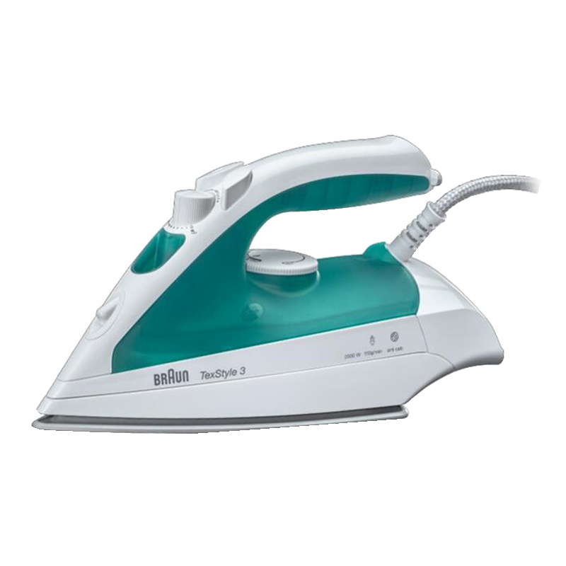 Braun/博朗 TS330C 家用电熨斗迷你烫斗有线蒸汽手持式烫衣挂烫机