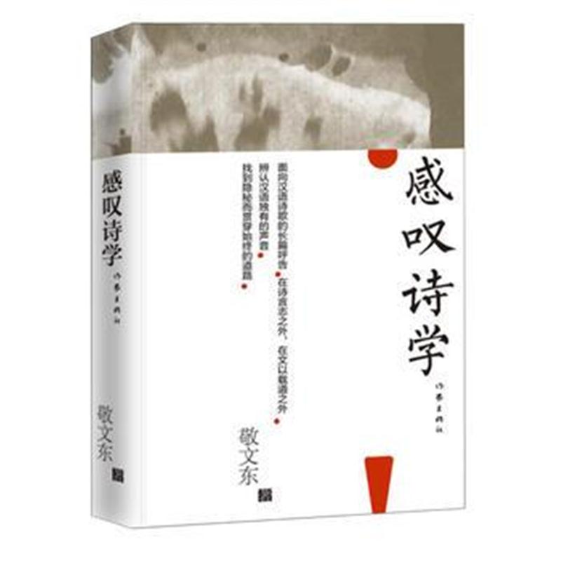 全新正版 感叹诗学
