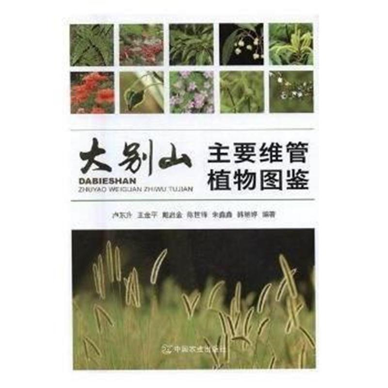 全新正版 大别山主要维管植物图鉴