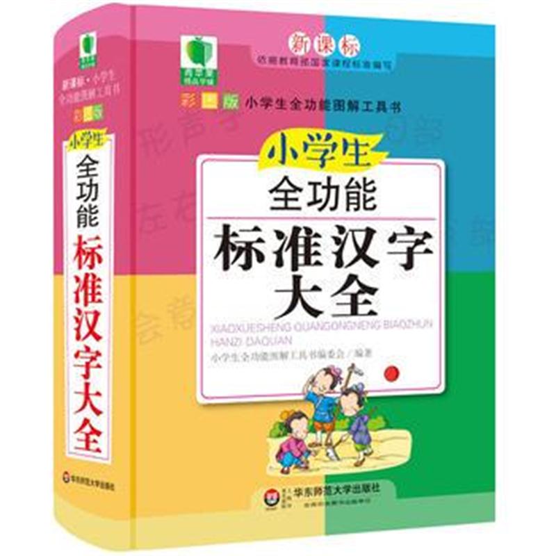 全新正版 小学生全功能标准汉字大全 青苹果精品学辅4期 大夏书系