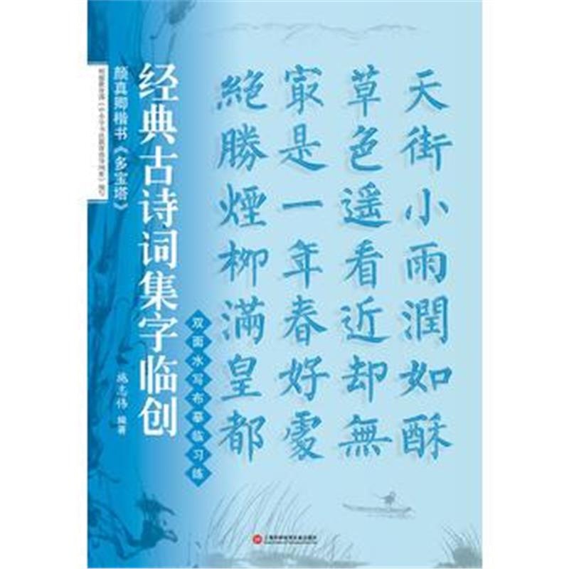 全新正版 经典古诗词集字临创：颜真卿楷书《多宝塔》