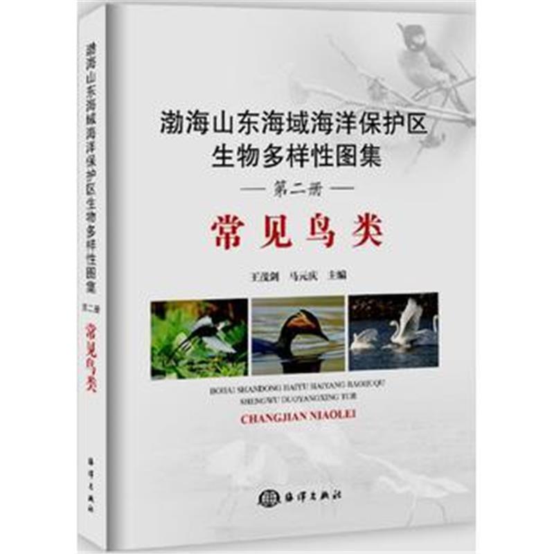 全新正版 渤海山东海域海洋保护区生物多样性图集——常见鸟类