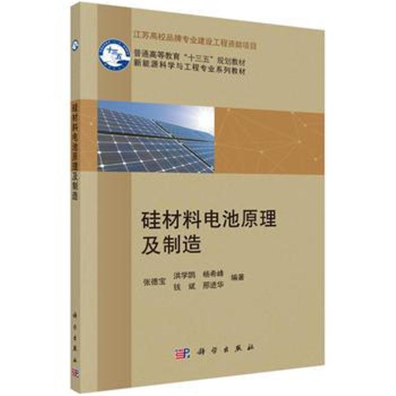 全新正版 硅材料电池原理及制造