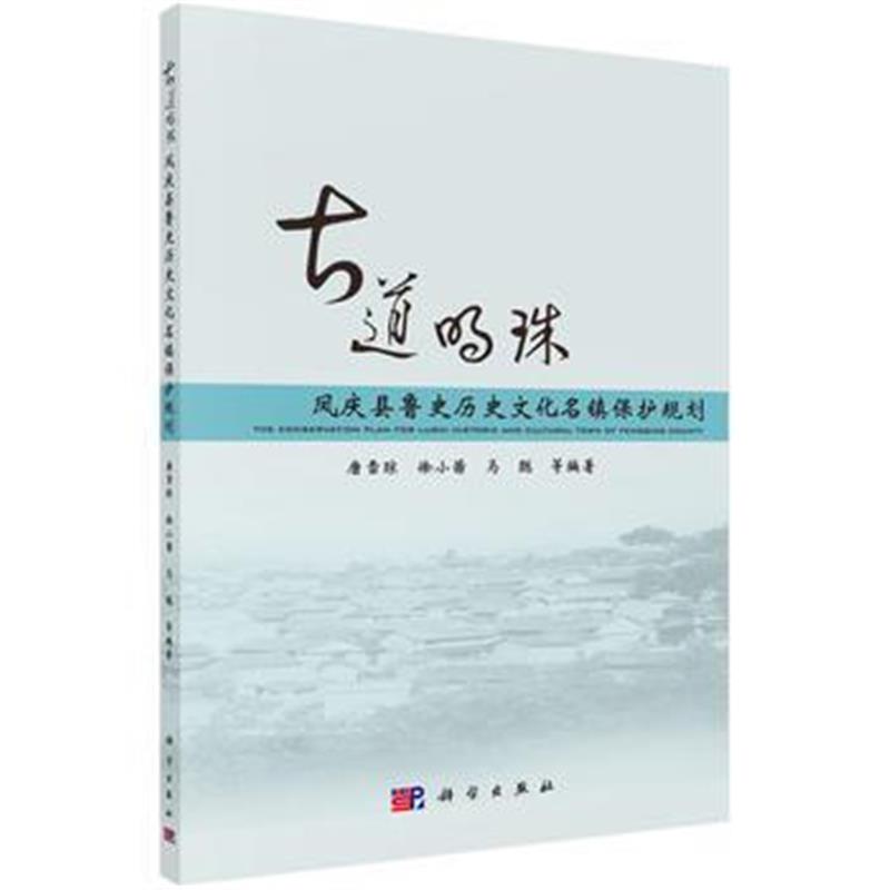 全新正版 古道明珠凤庆县鲁史历史文化名镇保护规划