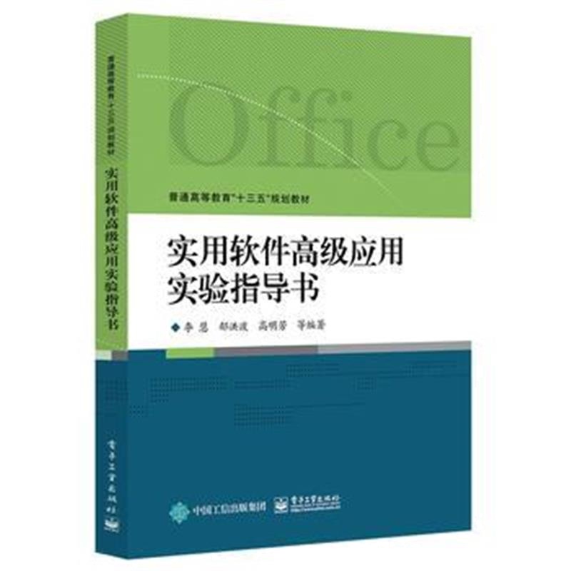 全新正版 实用软件高级应用实验指导书