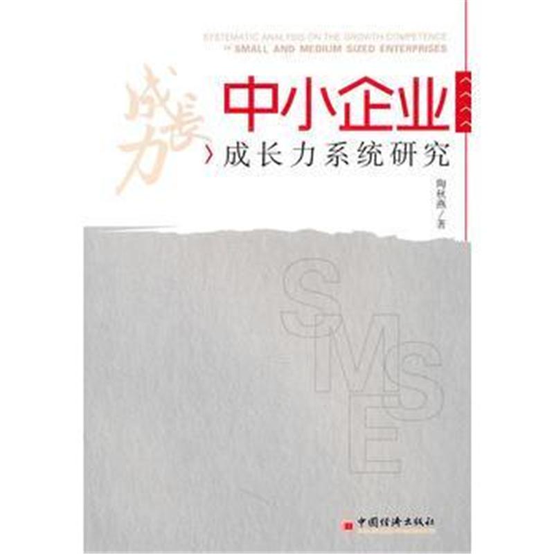 全新正版 中小企业成长力系统研究