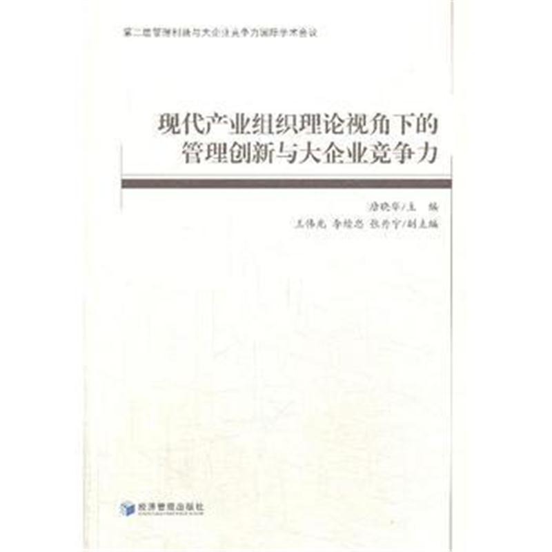 全新正版 现代产业组织理论视角下的管理创新与大企业竞争力