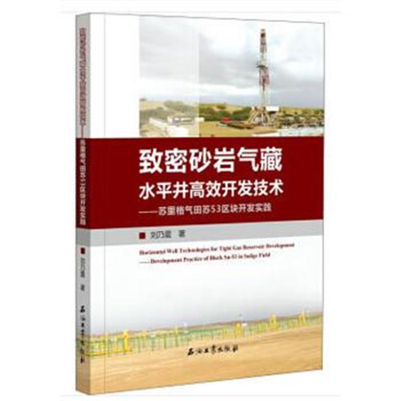 全新正版 致密砂岩气藏水平井高效开发技术——苏里格气田苏53区块开发实践