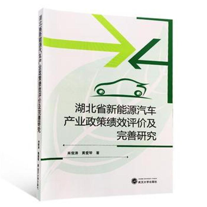 全新正版 湖北省新能源汽车产业政策绩效评价及完善研究