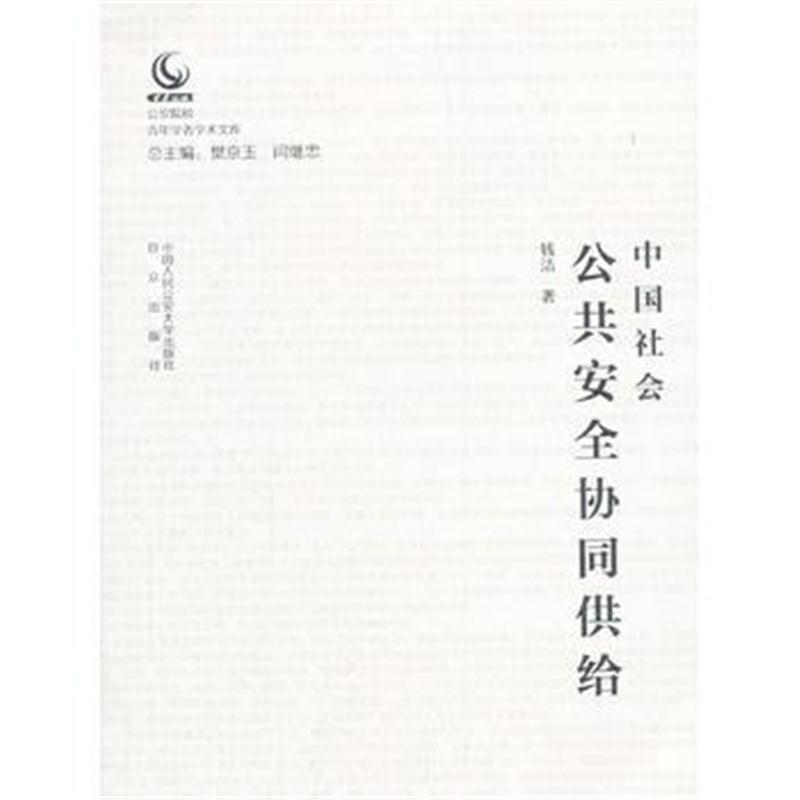 全新正版 中国社会公共安全协同供给(公安院校青年学者学术文库)