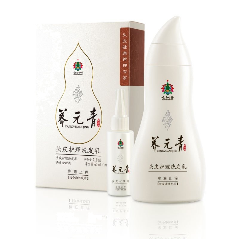云南白药 养元青洗发乳（控油止痒） 210ml+65g