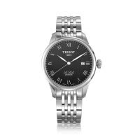 天梭(TISSOT)力洛克自动机械黑盘男士手表正装男表T41.1.483.53