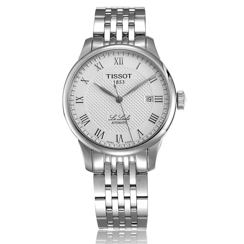 天梭(TISSOT)力洛克自动机械男士手表男表手表T41.1.483.33正品