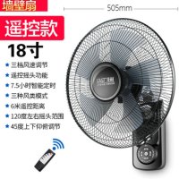 先科(SAST) 壁挂式电风扇 壁扇 台式家用宿舍电风扇 静音定时摇头风扇18寸遥控款