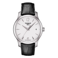 联保天梭(Tissot)手表俊雅系列男女士腕表瑞士石英表贝母面钢带皮带情侣手表