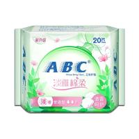 ABC普通型淡雅棉柔清香卫生护垫20片