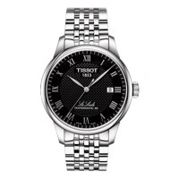 天梭力洛克系列自动机械男表黑色T41.1.483.53