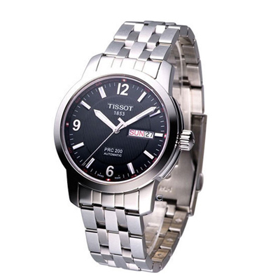天梭Tissot手表PRC 200系列自动机械男表T014.430.11.057.00