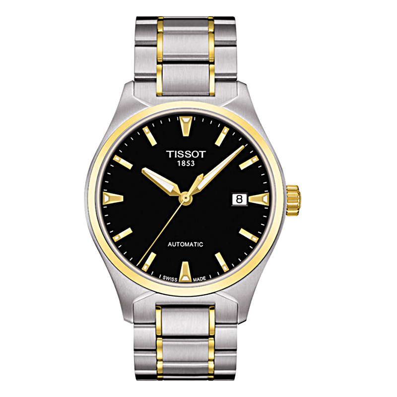 天梭TISSOT-男表T-TEMPO T060.407.22.051.00 钢带机械表