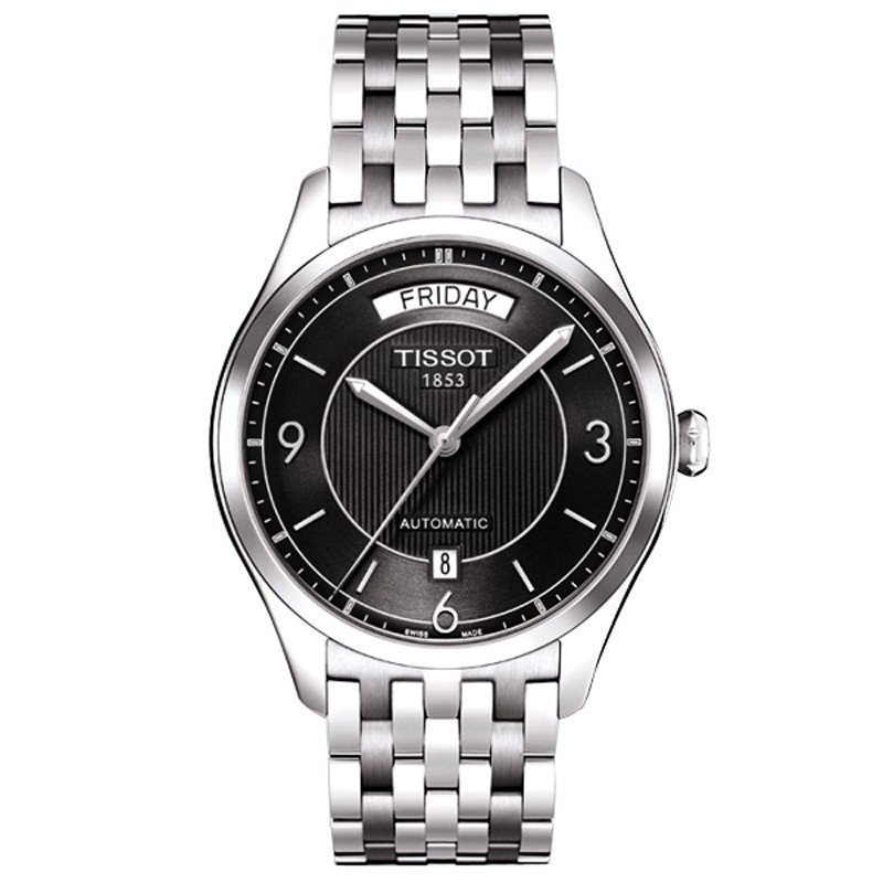 天梭(TISSOT) 唯意系列黑盘男表T038.430.11.057.00