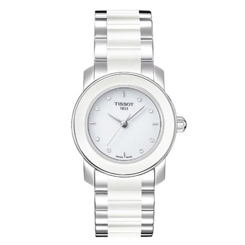 天梭(TISSOT)手表 瓷艺系列石英女表T064.210.22.016.00