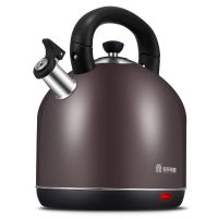 容声电热水壶大容量5L家用自动断电烧水煲水壶 咖啡色电水壶 饭店冲茶壶