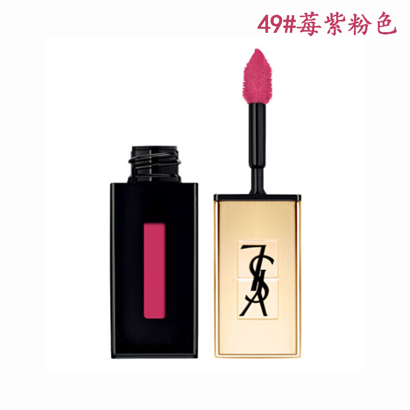 圣罗兰(YSL)镜面唇釉 49#莓紫粉色