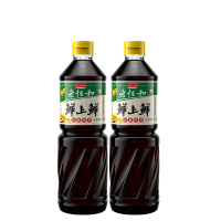 老恒和鲜上鲜酱油 古法手工酿造酱油烧蘸两用 调味品1L*2瓶