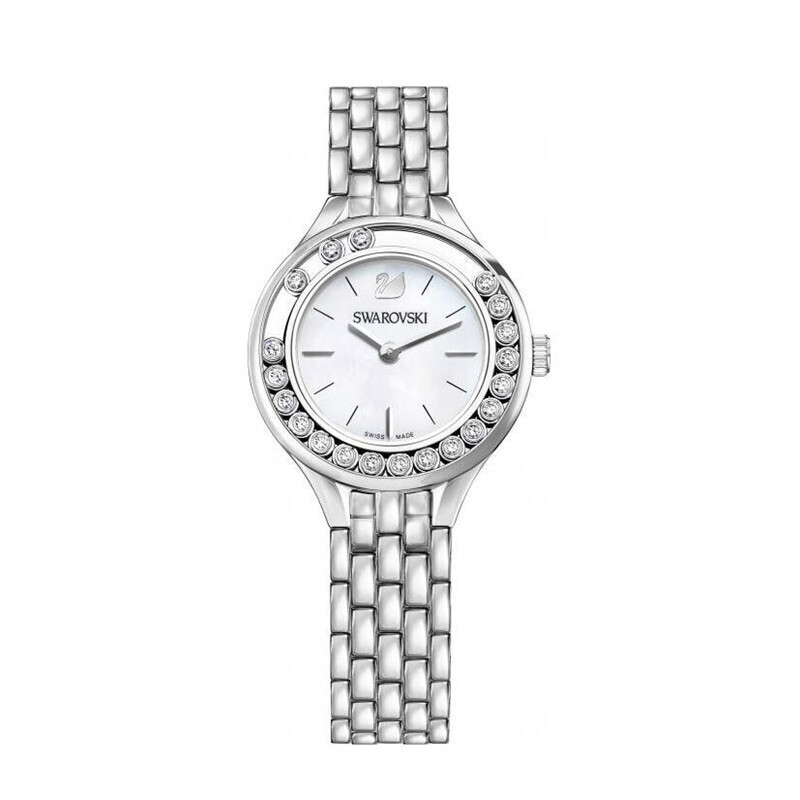 施华洛世奇(Swarovski)手表瑞士品牌休闲时尚 钢带腕表 转运珠系列女士镶钻石英手表5261496