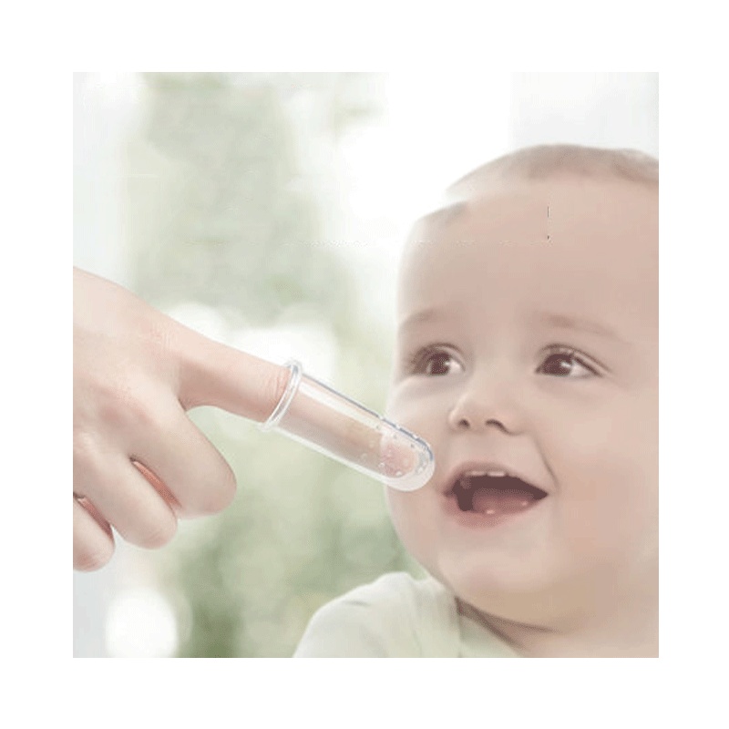 [2个装(盒)]手指套牙刷 婴儿牙刷幼儿童宝宝乳牙刷0-1-2-3岁宝宝牙刷/擦