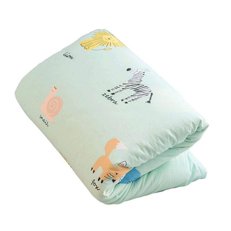 儿童被子幼儿园被宝宝午睡小棉被婴儿床被褥加厚棉花被芯被通用床上用品简约小清新空调被