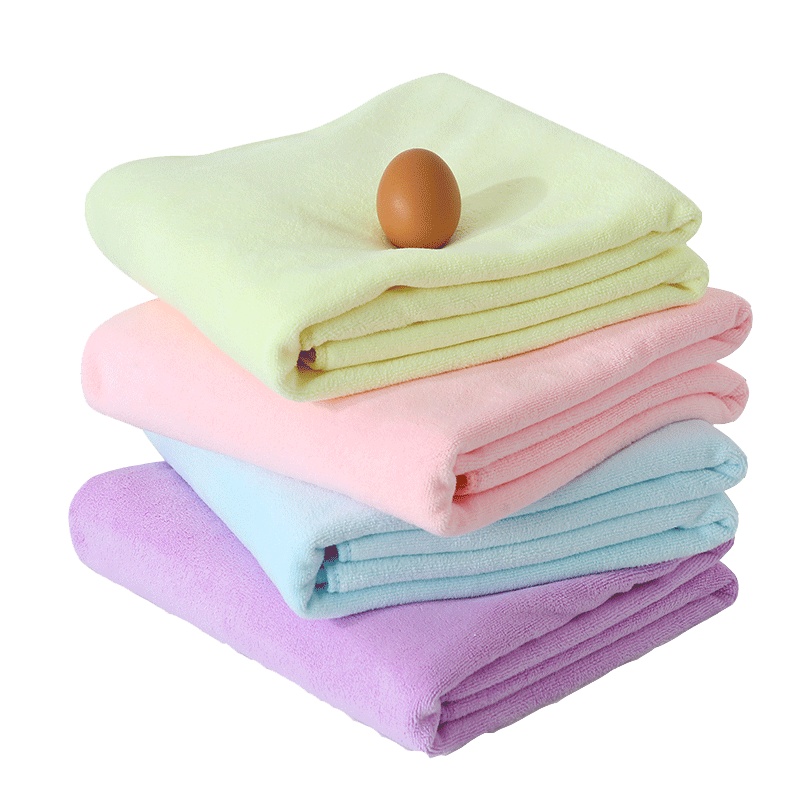 宝宝浴巾新生儿洗澡加厚婴儿童毛巾被盖毯可洗简约小清新毛巾被四季通用四季被