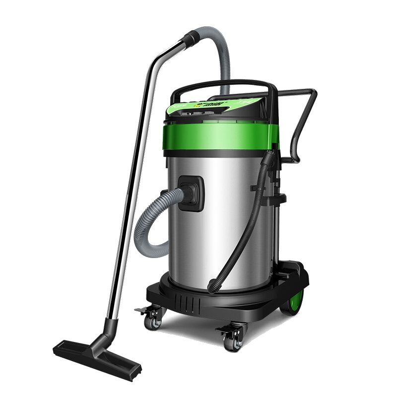 杰诺 干湿两用大功率工业大型桶式吸尘器 筒式吸水商用酒店宾馆洗车场工厂车间5400W 80升豪华版5400W