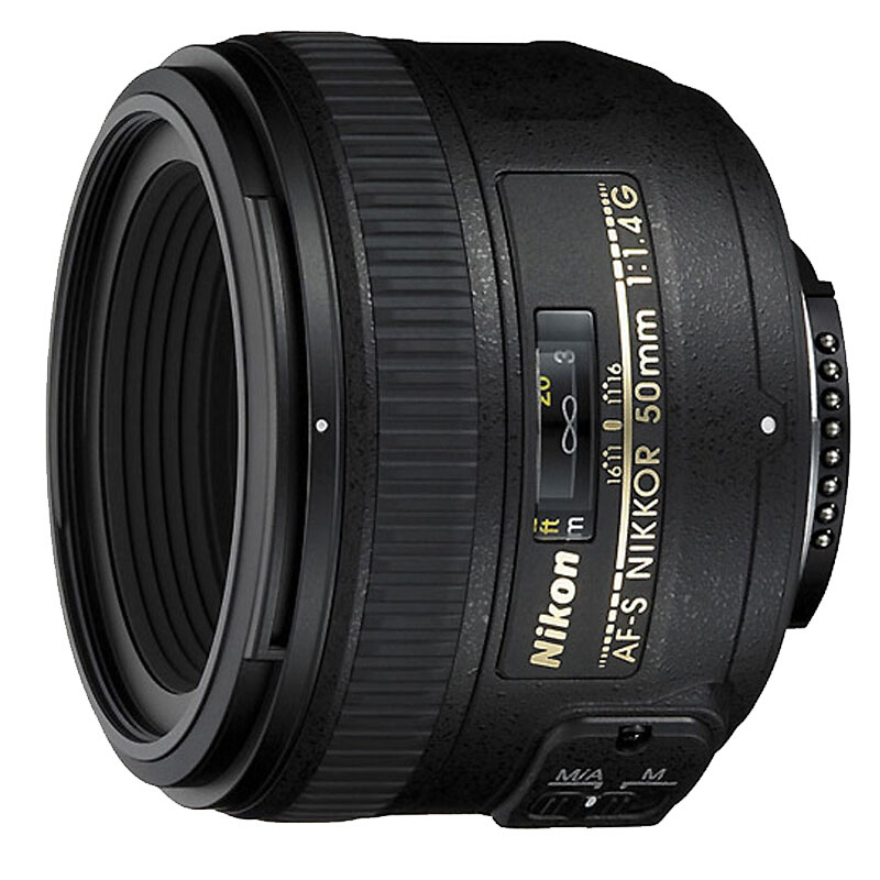 尼康(nikon)单反镜头 af-s 50mm f/1.4g 定焦镜头