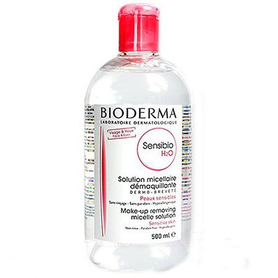 BIODERMA贝德玛敏感肌肤卸妆水500mlS版 面部温和不刺激卸妆油 深层清洁各种肤质 法国进口