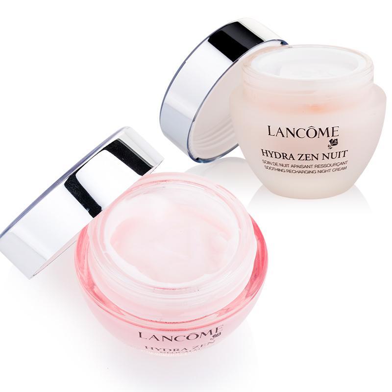 LANCOME 兰蔻水分緣日晚霜面部护肤套裝 修护保湿补水 滋润营养 法国品牌