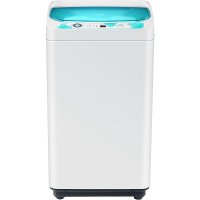 Haier/海尔 EBM3365W 全自动迷你洗衣机3.3公斤小型波轮洗衣机