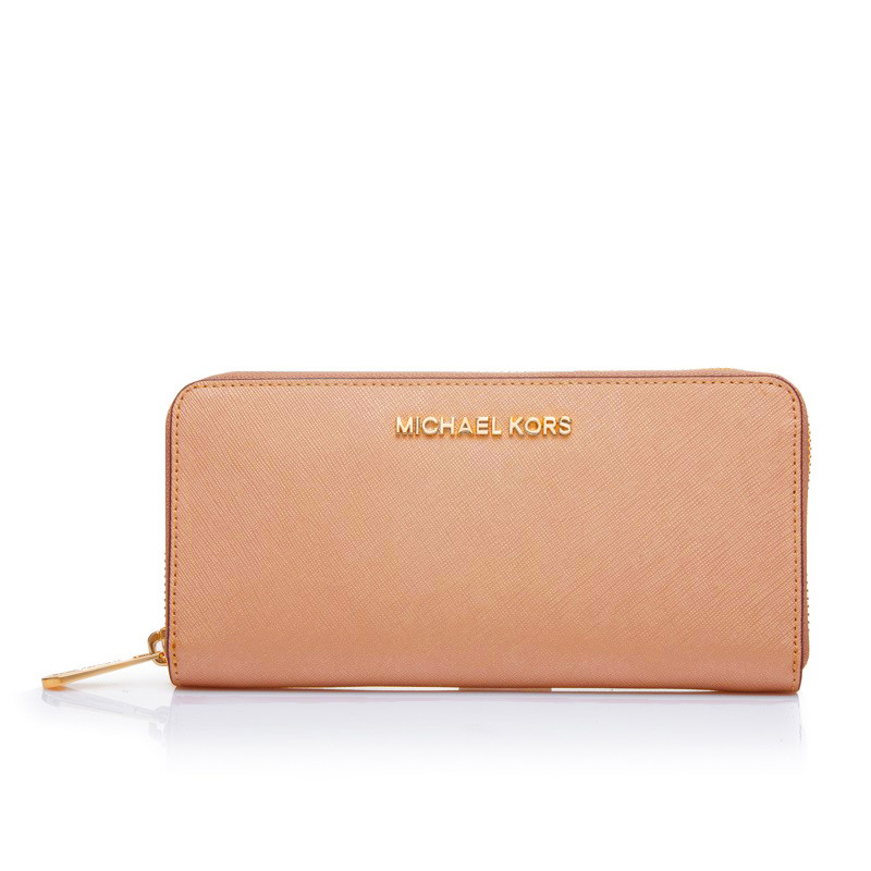 Michael Kors 迈克·柯尔 女士JET SET TRAVEL长款拉链钱包 32S3GTVE3L 001