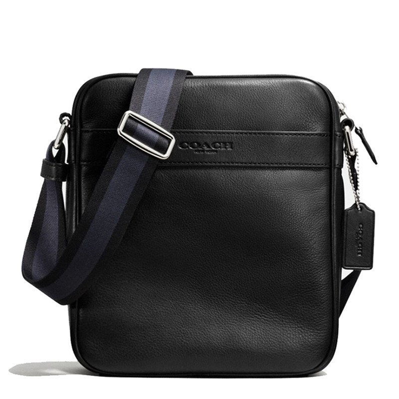 蔻驰( COACH )男士新款休闲时尚单肩斜挎男包 竖款71723