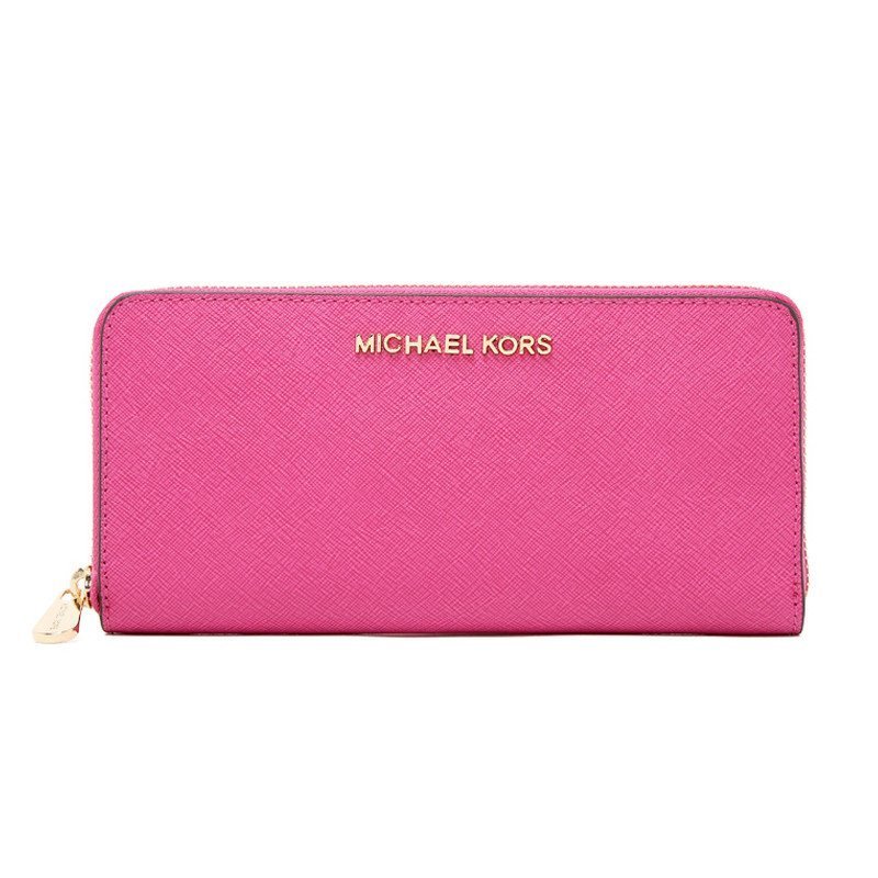 Michael Kors 迈克·柯尔 女士JET SET TRAVEL长款拉链钱包 32S3GTVE3L