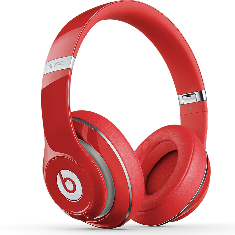 【二手95新】beats ep 头戴式耳机 运动跑步耳机 有线电脑耳机 红色